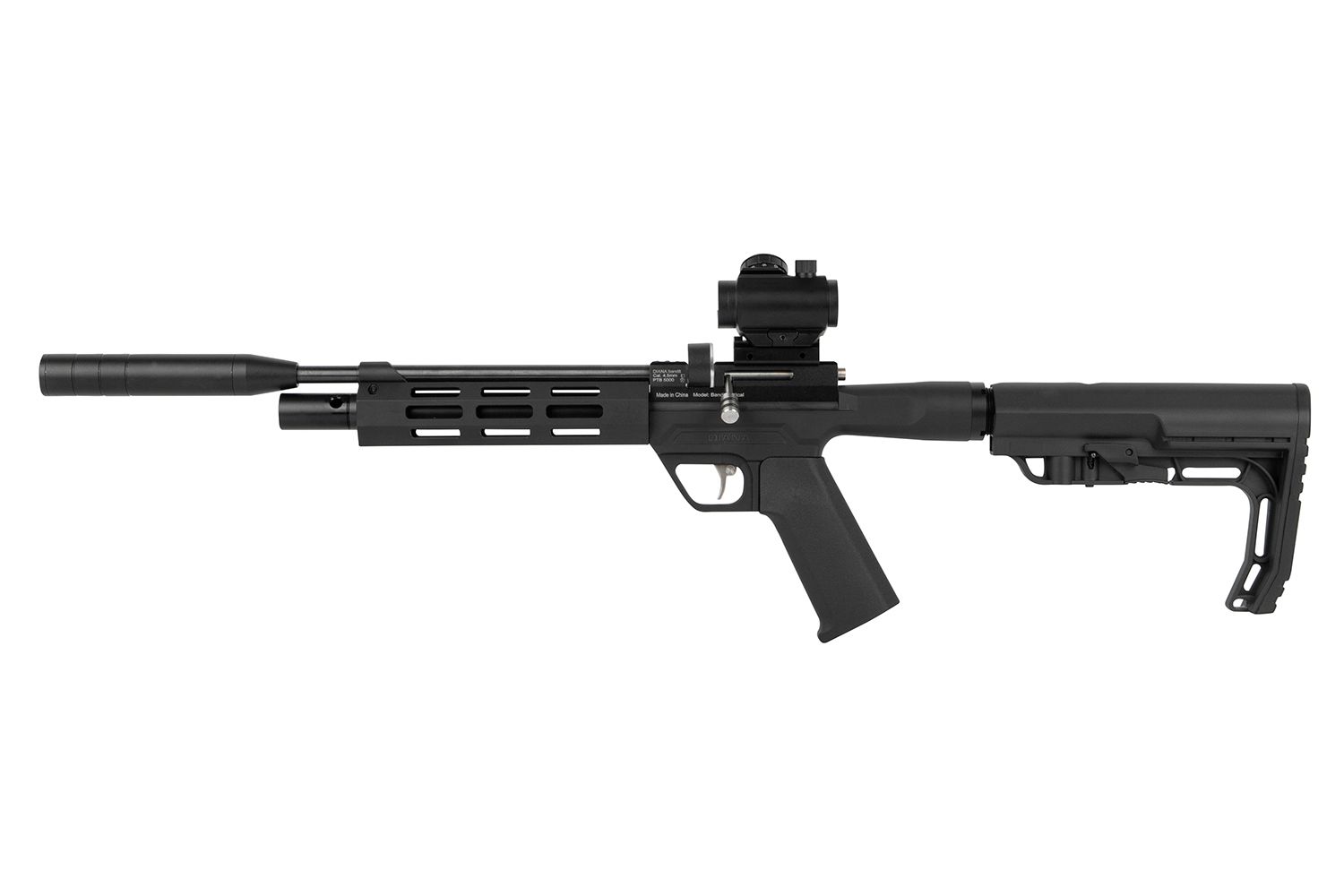 DIANA bandit tactical 4,5mm, Pressluft PCP, Luftdruckwaffe