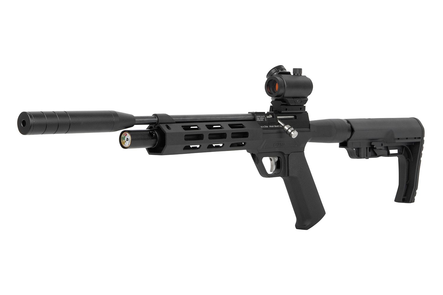 DIANA bandit tactical 4,5mm, Pressluft PCP, Luftdruckwaffe - Image 2