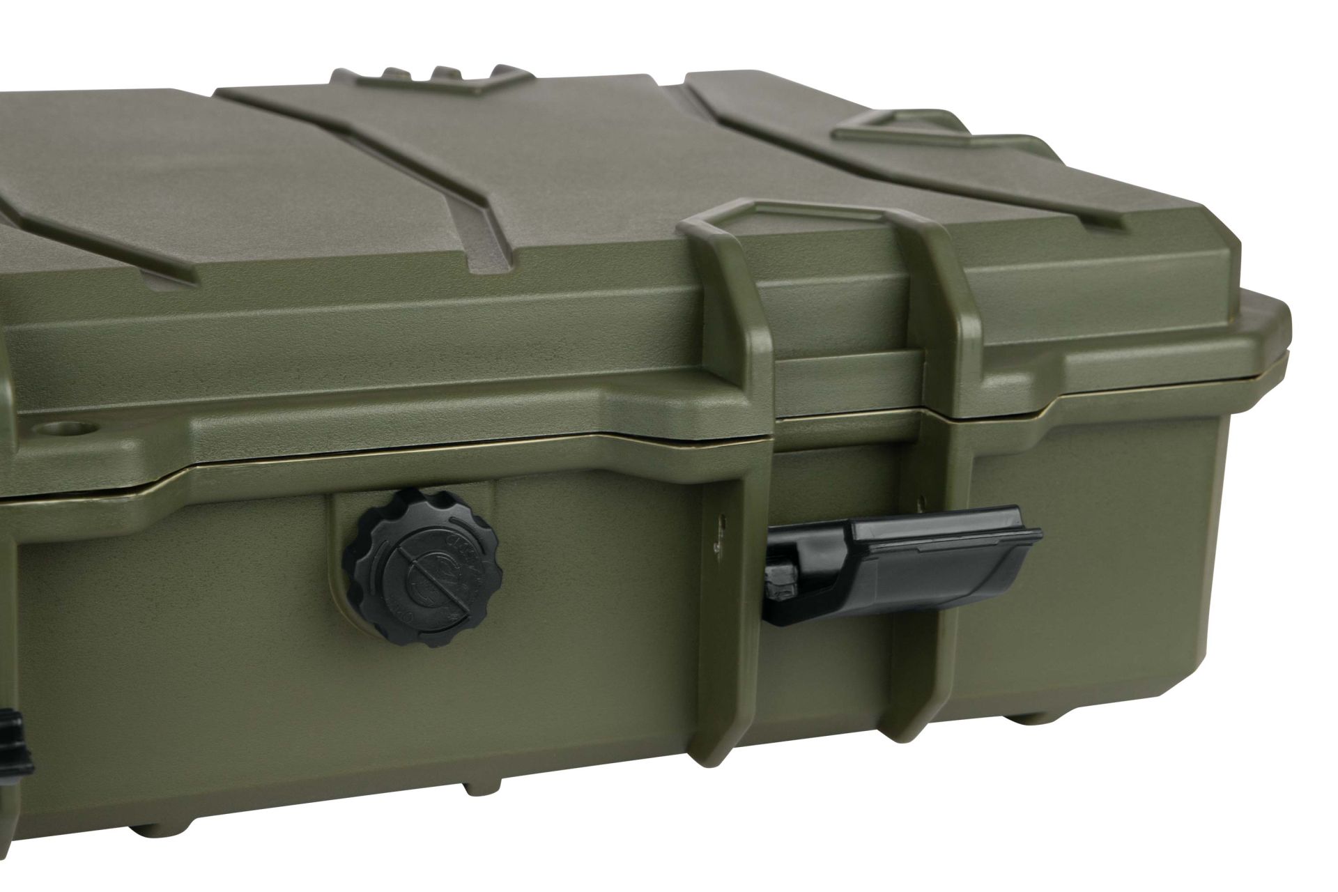 GSG Kunststoffkoffer Medium mit Rollen in ODG, 100x35x14cm - Image 4