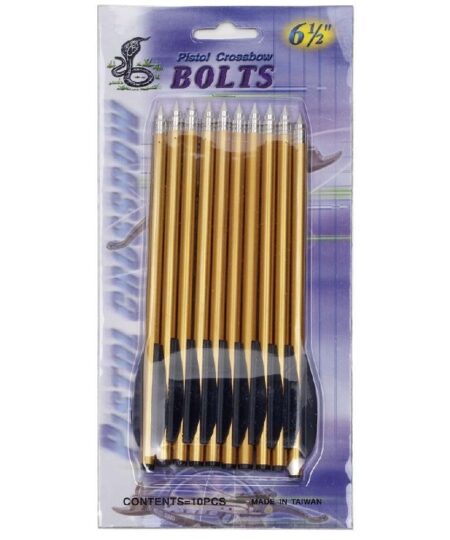 Aluminiumbolzen für Armbrustpistole, 10 Stück, Armbrustbolzen mit Schraubspitze